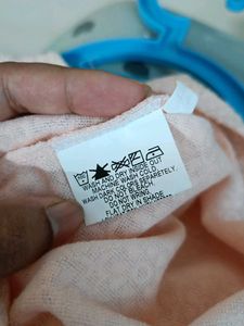 Cream Light Pink Top Great Deal