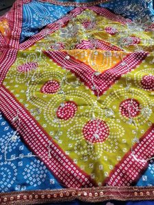 Bandhej Saree