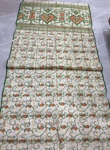 Vintage Style Printed Saree- New
