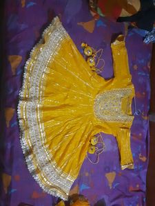 Beautiful Yellow Sharara Suit