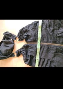 Designer Black Bodycon Dress 🖤