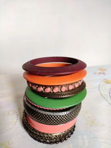 Multicolour Bangles For Cute Chic Boho Look