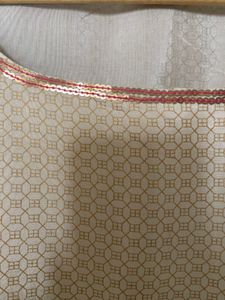 Pink &amp; Beige Layered Kurta from (W)16