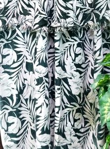 Dupatta Stool Silver Glitter designer piece