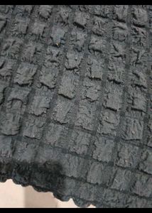 Textured Sofa Cover Ash Grey Condition Good