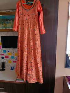 Embroidered Anarkali Gown