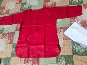 Red short kurti