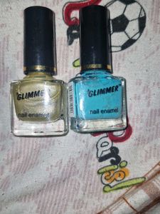 Glimmer Nail Enamel - Two Colors!