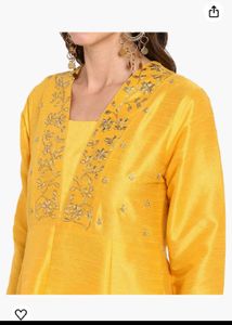 Bhama Couture Yellow Kurta