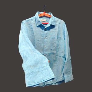 UNIQLO Men&#39;s 100% Premium French Linen Long-Sleeve