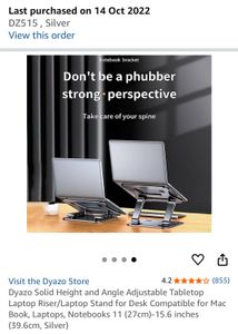 dyazo Laptop Stand - 15.6 Inches