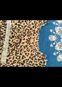 Leopard Print Blouse