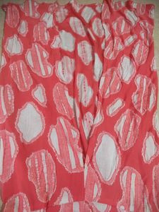 Pink &amp; White Print Dress