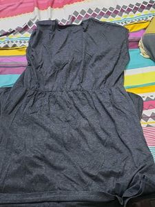 Gray Sleeveless dress