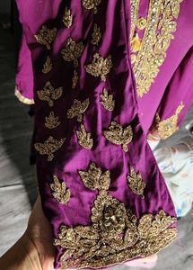 embroidered suit duptta palazzo