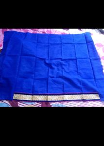 Festive Embellished Royal Blue Indian Outfit