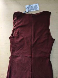 Front Cut-Out Spandex Jumpsuit