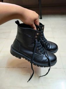 Adorly Lace Up Ankle Length Boots