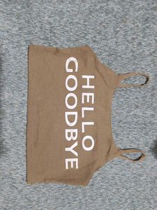 Cute Graphic Crop Top