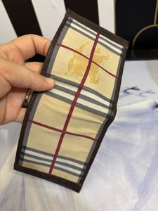 Burberry Check Bi-fold Wallet
