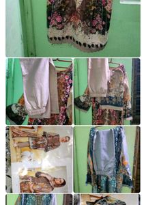 combo 3 Floral Print Kurta sets