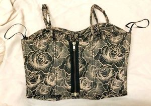 Floral Corset Top