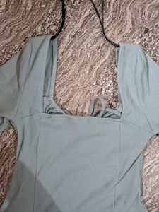 H&amp;M Cute Pastel Blue Mini Dress 👗