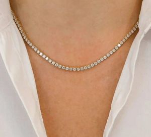 Tennis Necklace Anti-tarnish