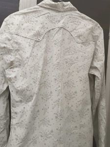 Floral Print Button-Down Shirt