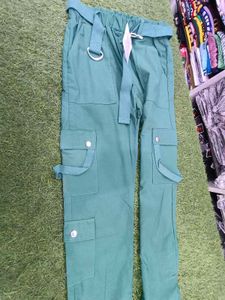 Green Cargo Pants