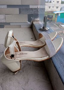 Elegant White Heels