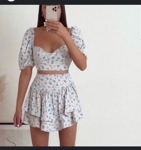 Zara Floral Print Top