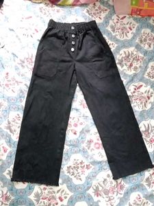Black Wide Leg Jeans