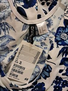 H&amp;M Floral Babydoll Dress
