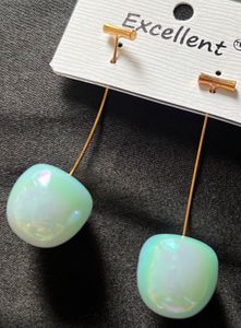 Cute Cherry Drop Earrings🍒🩵✨