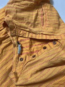 Yellow Shirt Kurta