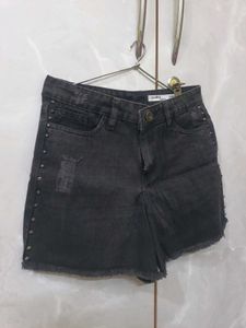 Zudio Black Shorts