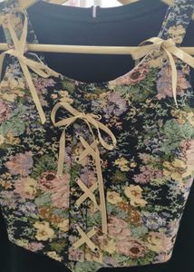FLORAL CORSET