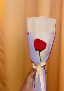 Crochet Rose Handmade
