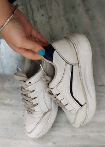 White Casual Shoes Women