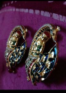 Elegant Peacock Earrings