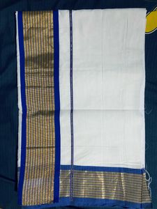 Kerala Kasav Saree Without Blouse