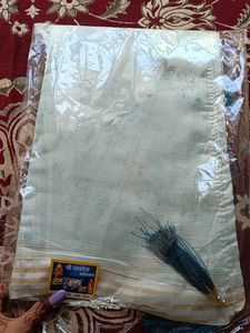 Organza Tie Die Blue Saree