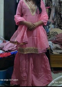 Pink sharara 🩷👌 M- L size