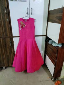 Pink Ethnic Dress/ gown