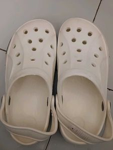 White Crocs