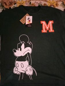 Olive Green Mickey Tee
