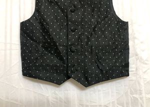 Mentro Boyz Black Waistcoat
