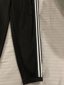 Black And White Striped Joggers