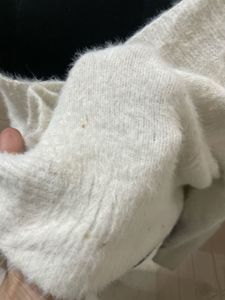 H&amp;M Pintresty 🌸Fluffy White Cardigan